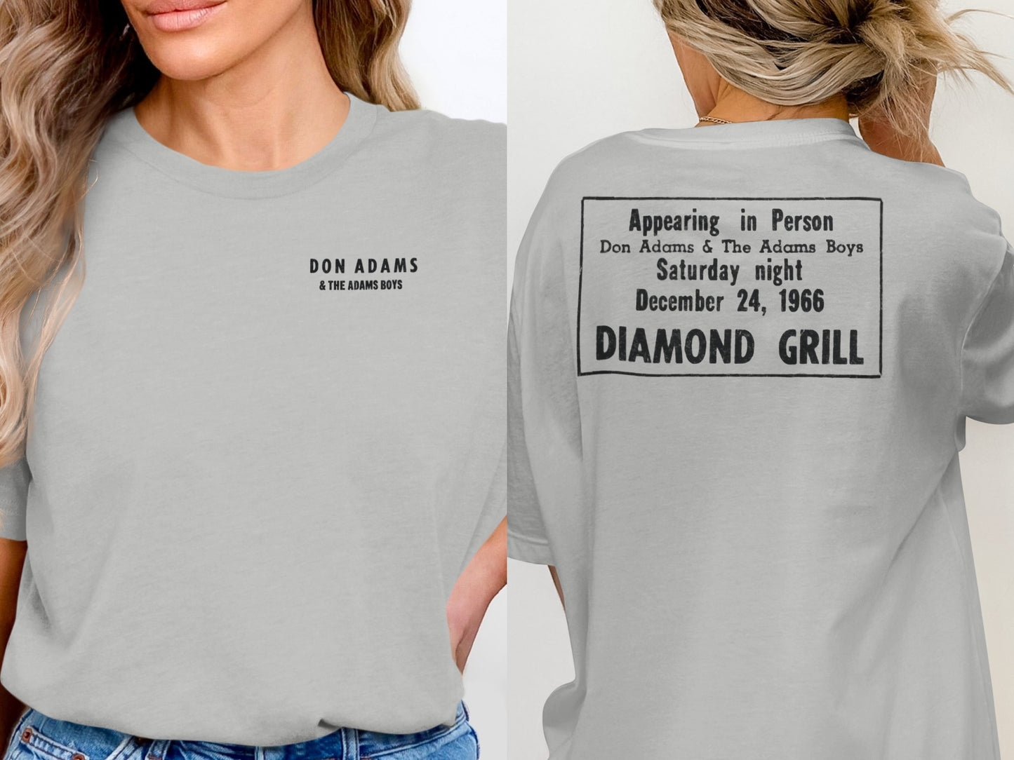 Don Adams & The Adams Boys Diamond Grill T-shirt