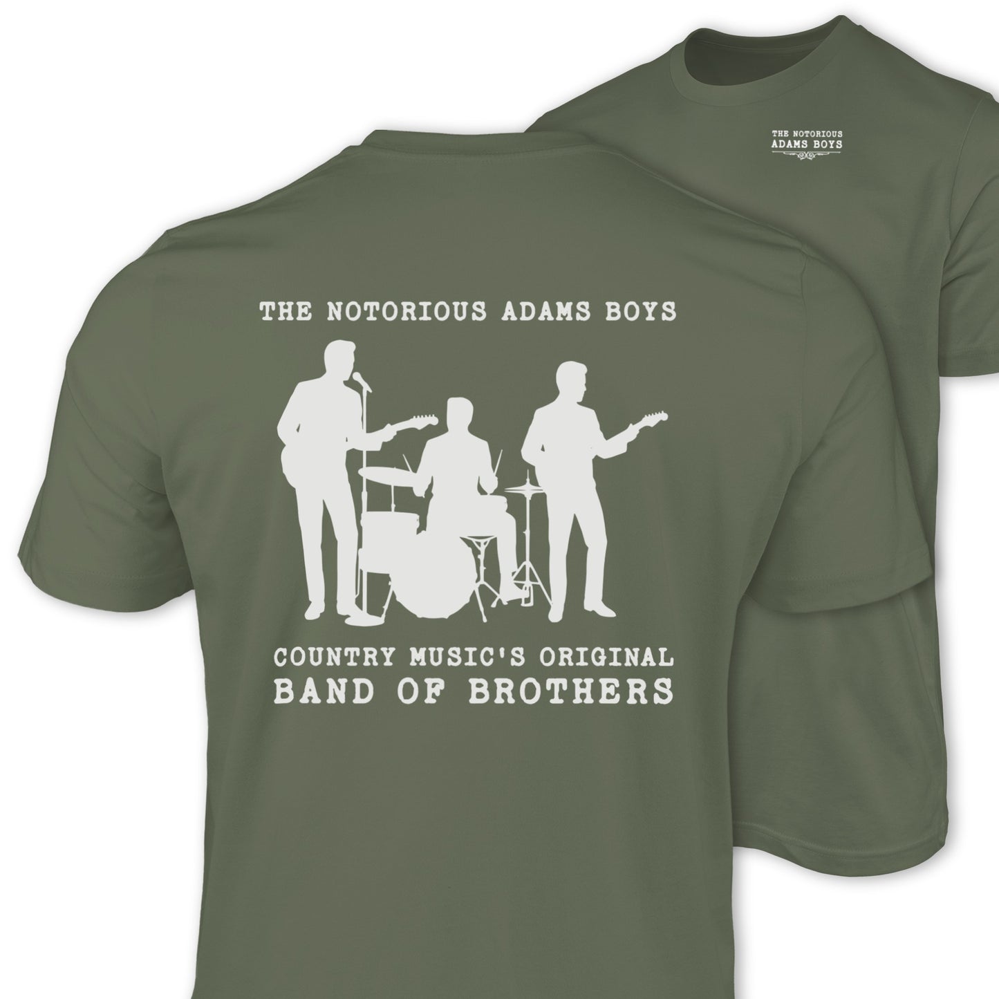 The Notorious Adams Boys Country Music Band Shirt