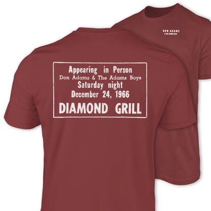 Appearing in Person Don Adams Boys Diamond Grill Shirt