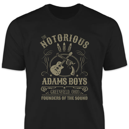 Notorious Adams Boys Founders of the Sound T-shirt product