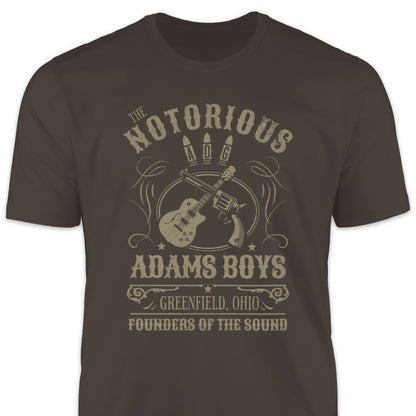 The Notorious Adams Boys Greenfield Ohio T-Shirt product type