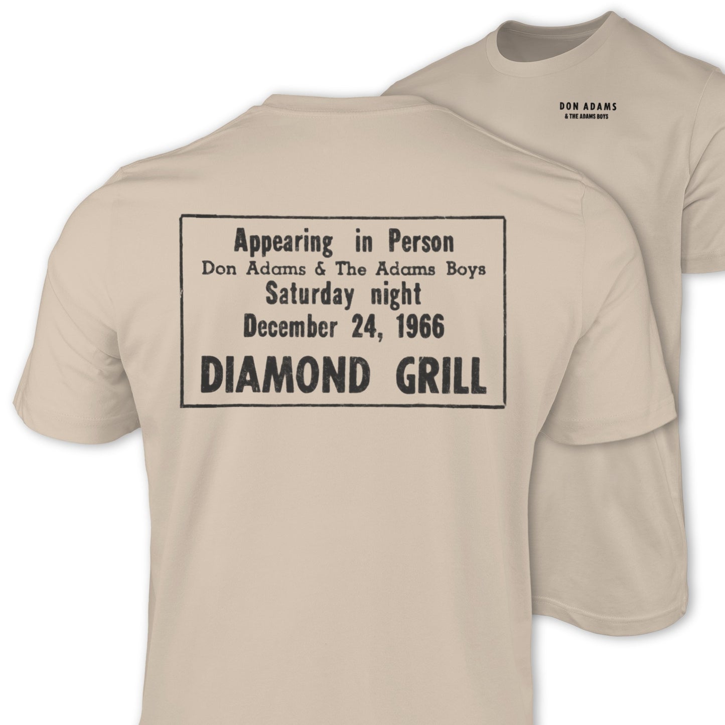 Don Adams and The Adams Boys Diamond Grill Shirt