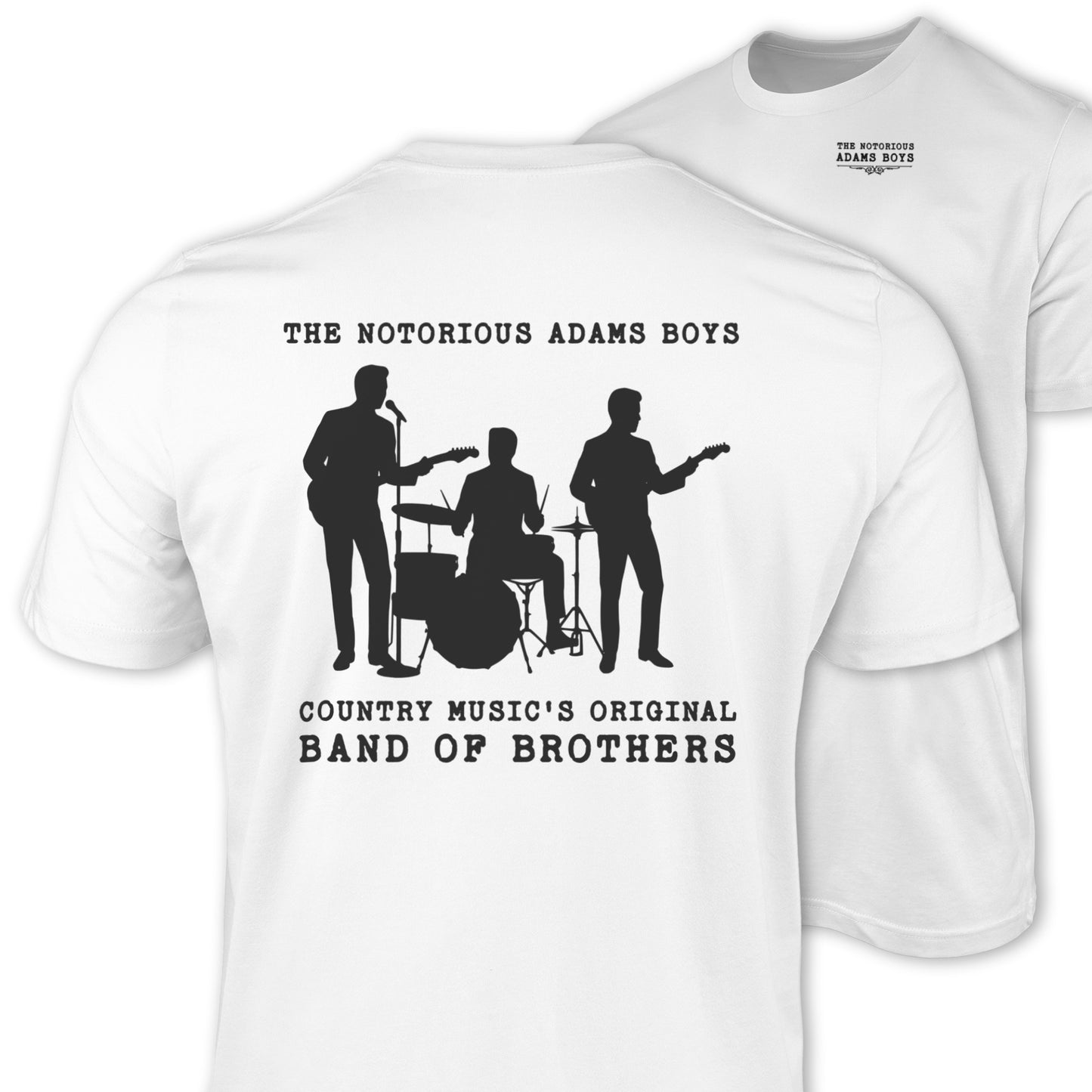 The Notorious Adams Boys Country Music Band T-Shirt