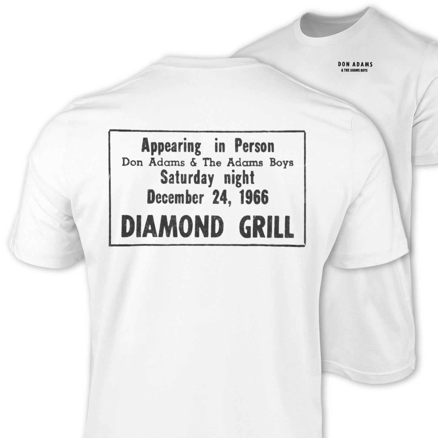 Appearing in Person Don Adams Boys T-Shirt Design