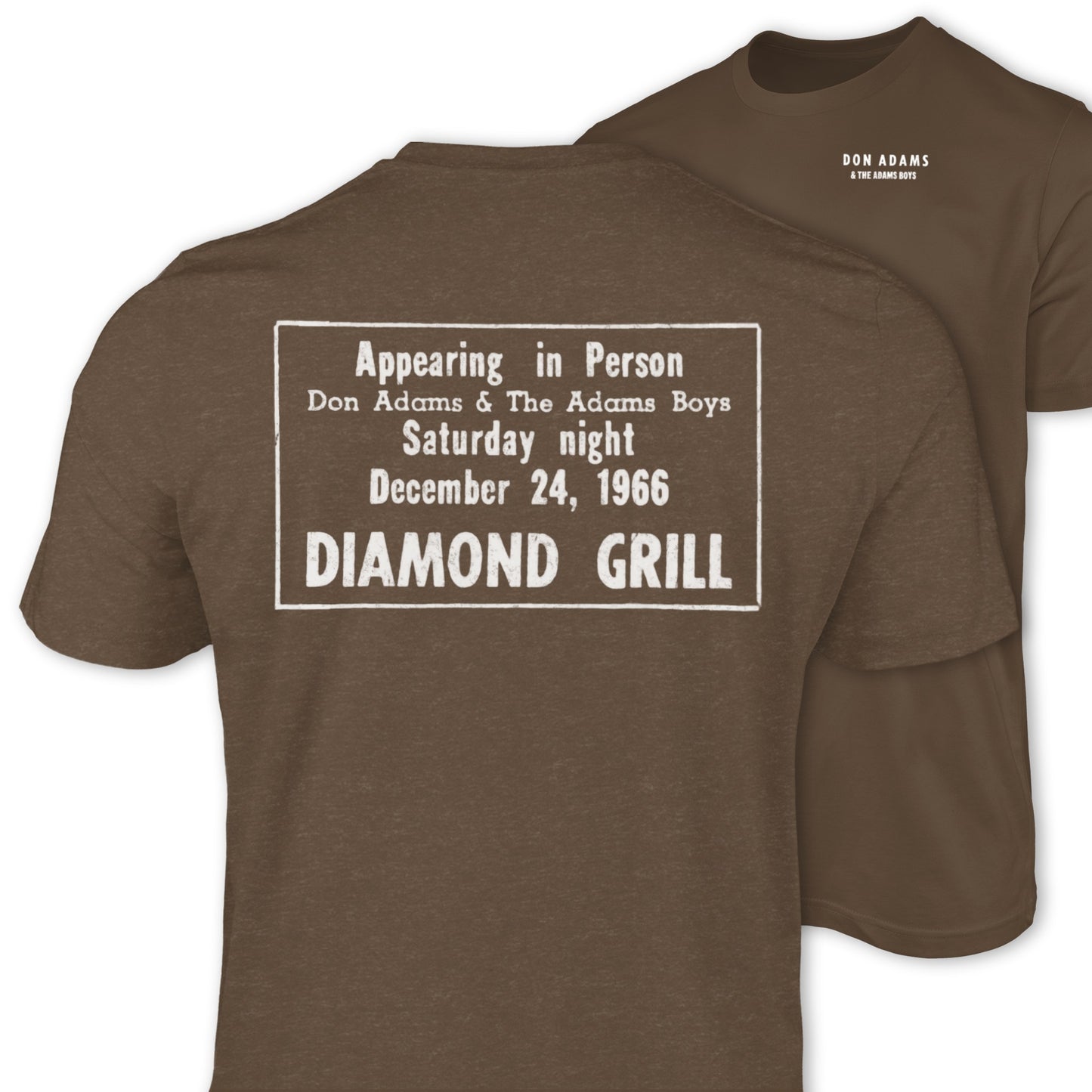 Appearing in Person Don Adams Boys Diamond Grill Shirt