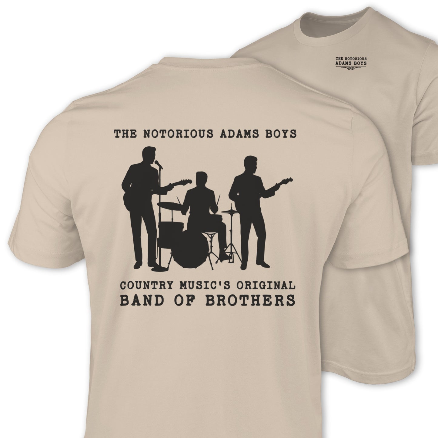 The Notorious Adams Boys Band of Brothers apparel