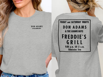 Don Adams and The Adams Boys Advertisement T-shirt product